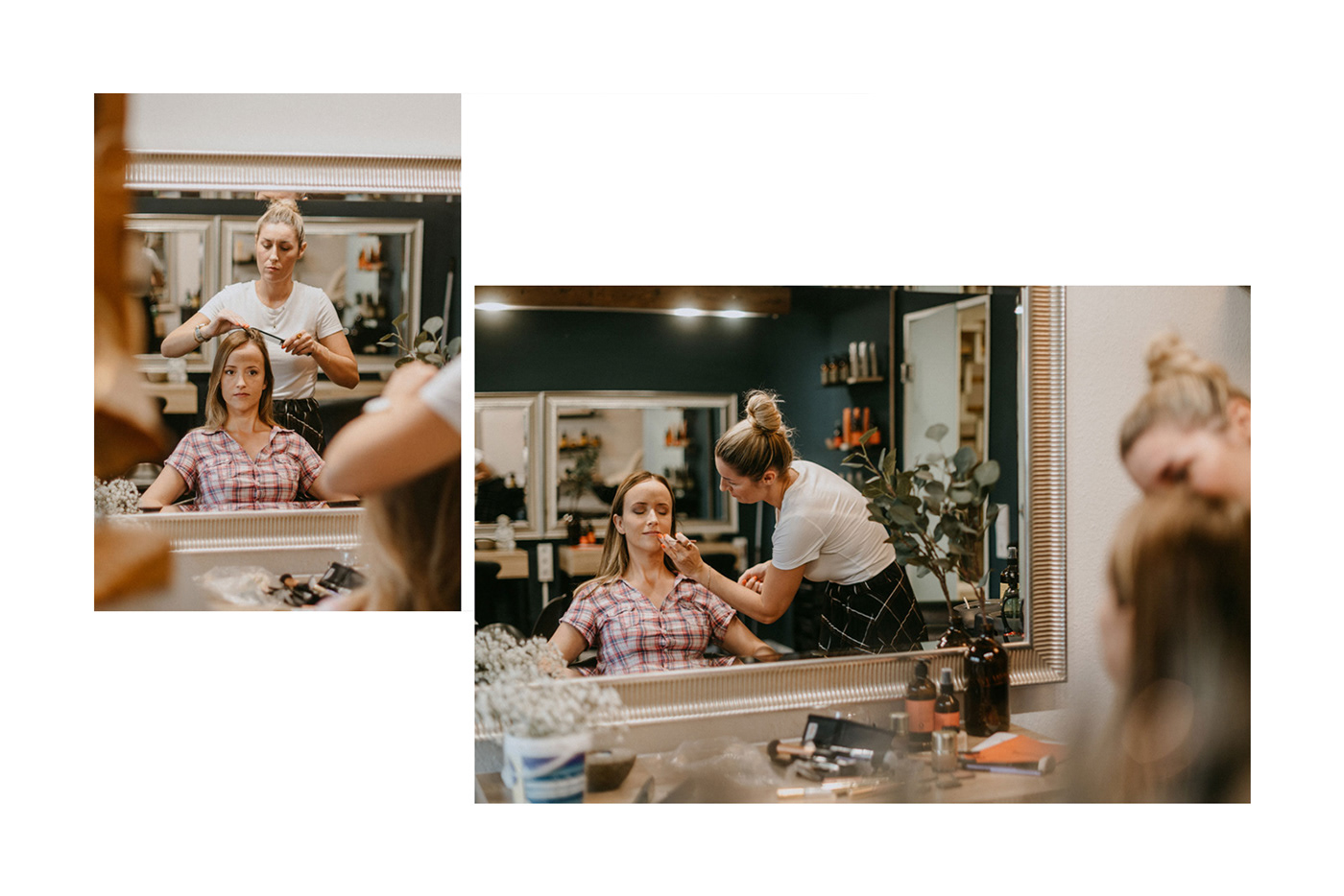 germany hair hairdresser handmade luxury makeup salon Spa typography  