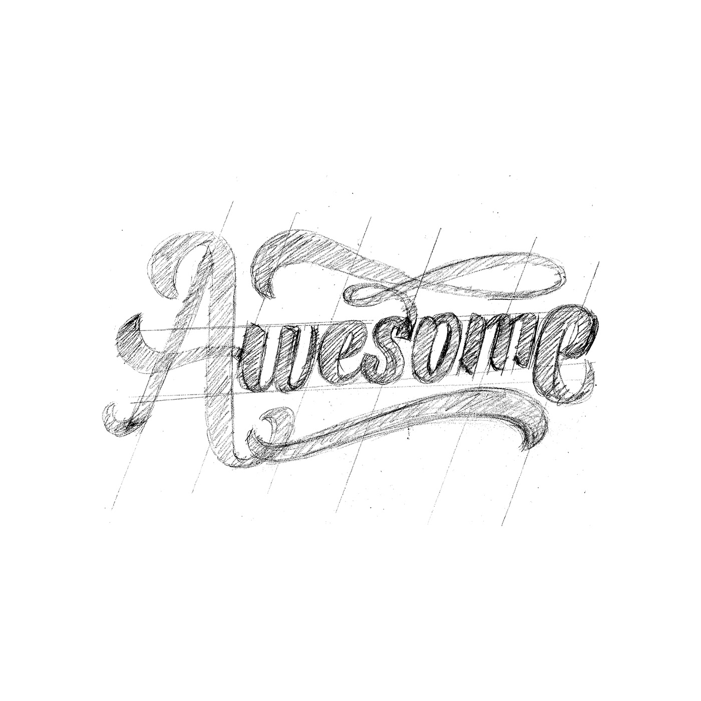 awesome brush pen brush script cool Handlettering lettering lettering artist minimalistic script lettering