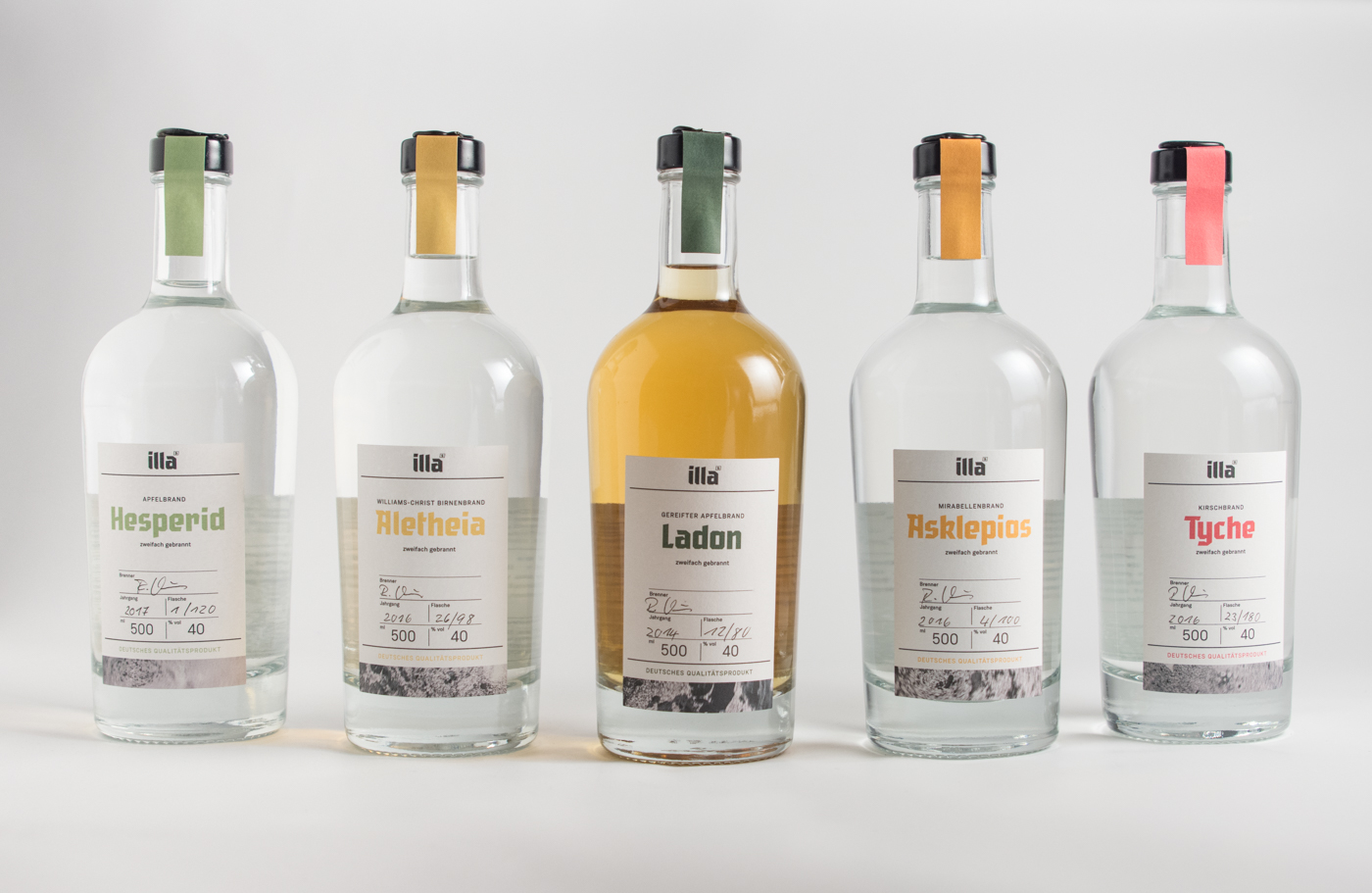 spirit brand Packaging schnaps liquer Snaps drink handcrafted craft illas