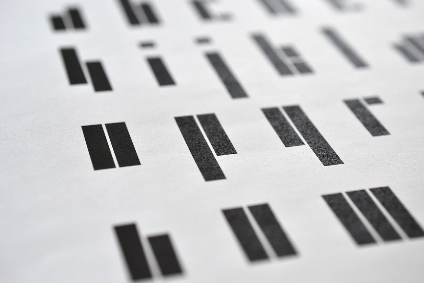 Typografy Typeface type type design Modular type
