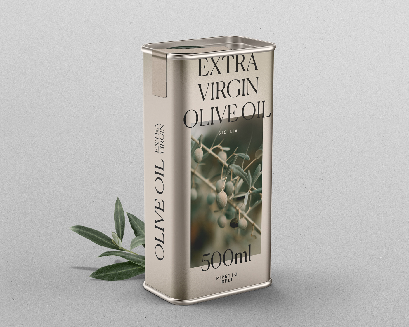 Packaging for an olive oil