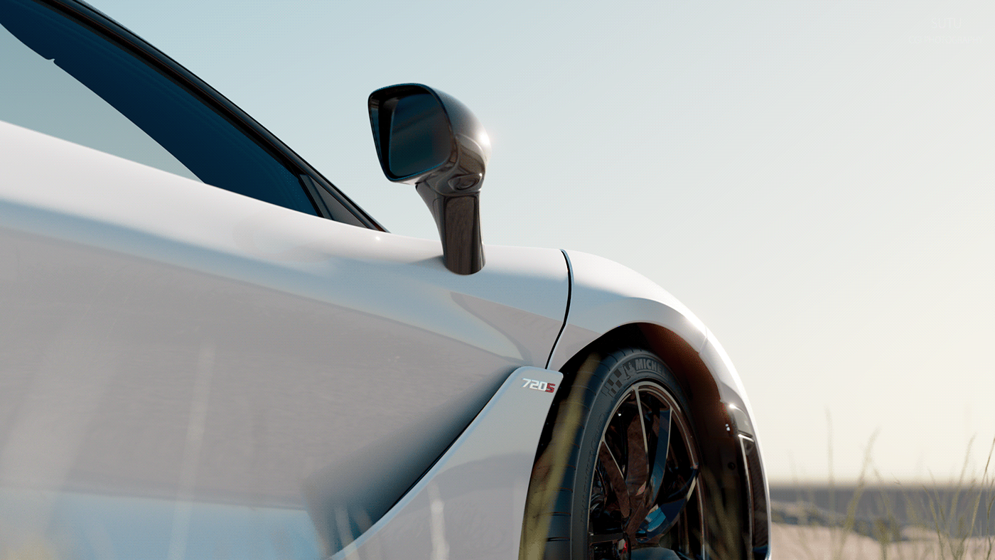 car automotive   CGI Render visualization 3ds max