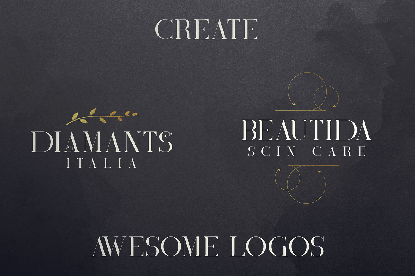 font free Feebie logo brand creator creation kit Typeface sophisticated