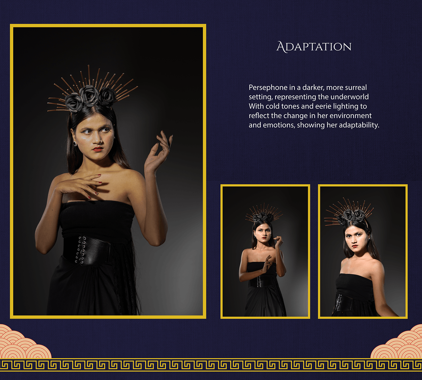 greek greek mythology Persephone hades mythology goddess Photography  photo story portrait photostory