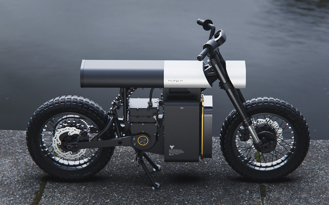 Bike Ebike electric motorcycle emotorcycle motorcycle punch smirnov artem