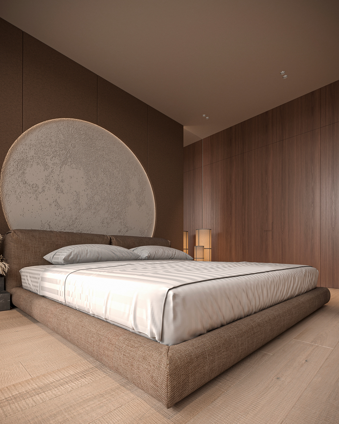 bedroom Bedroom interior bedroom design bedroom interior design bedroomdesign Bedroom minimalism Minimalism interior aktau kazakhstan astana