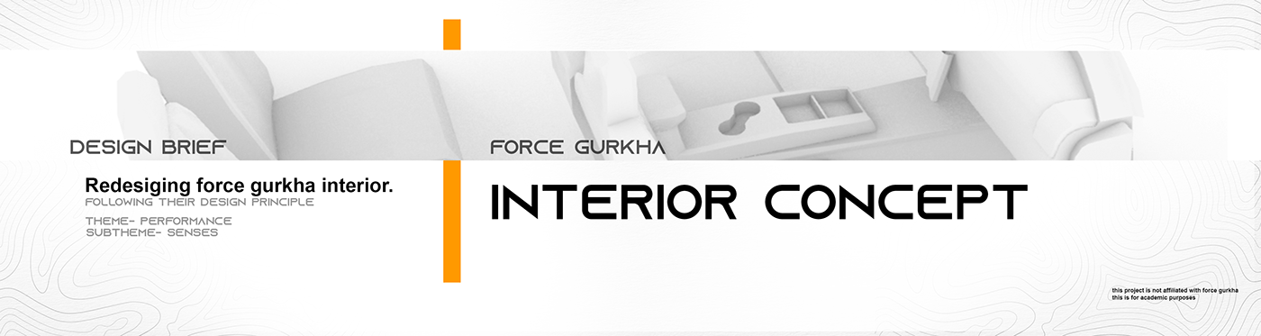 redesign off road vehicle Force Gurkha concept design automotivedesign utilitarian