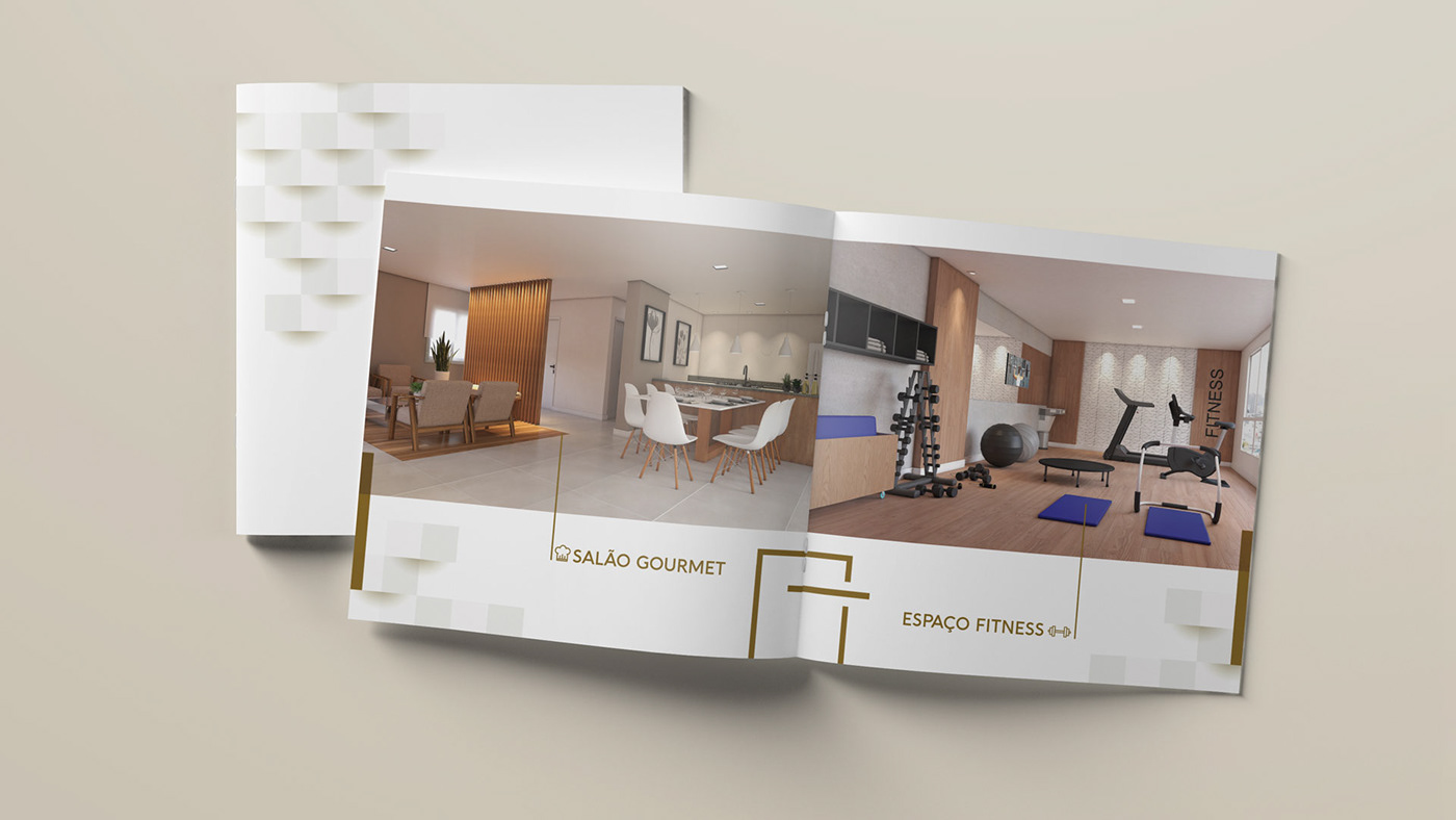 brochure brochure design graphic design  real estate
