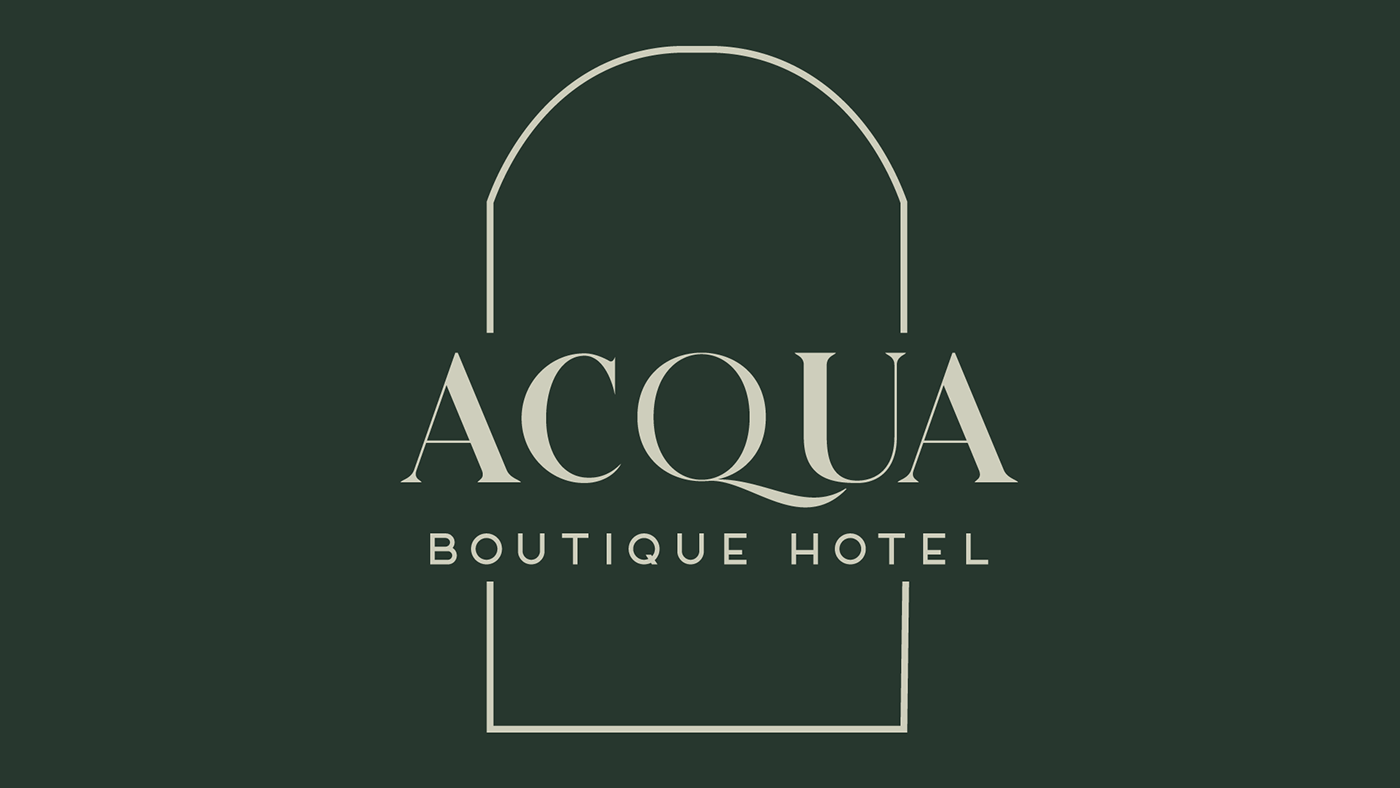 boutique branding  hotel identidade visual identity Illustrator logos Logotype typography   visual identity