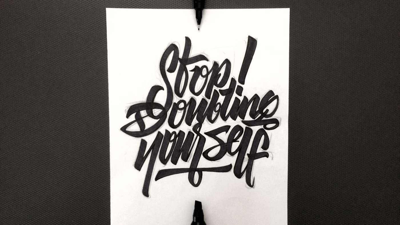 lettering Calligraphy   shade Space  skate Vans deep letters motivation