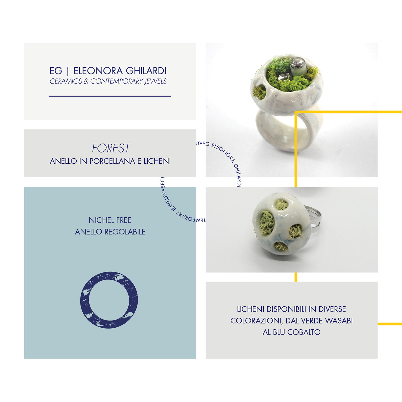 brochure design leaflet jewels ceramics 