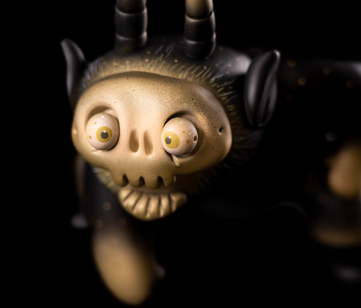 artoy Character design  Digital Art  handmade modeling sculpting  sculpture skull spray paint toys