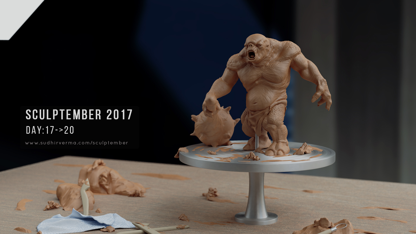 sculptember sculptember2017 Zbrush sculpting  30dayssculpting