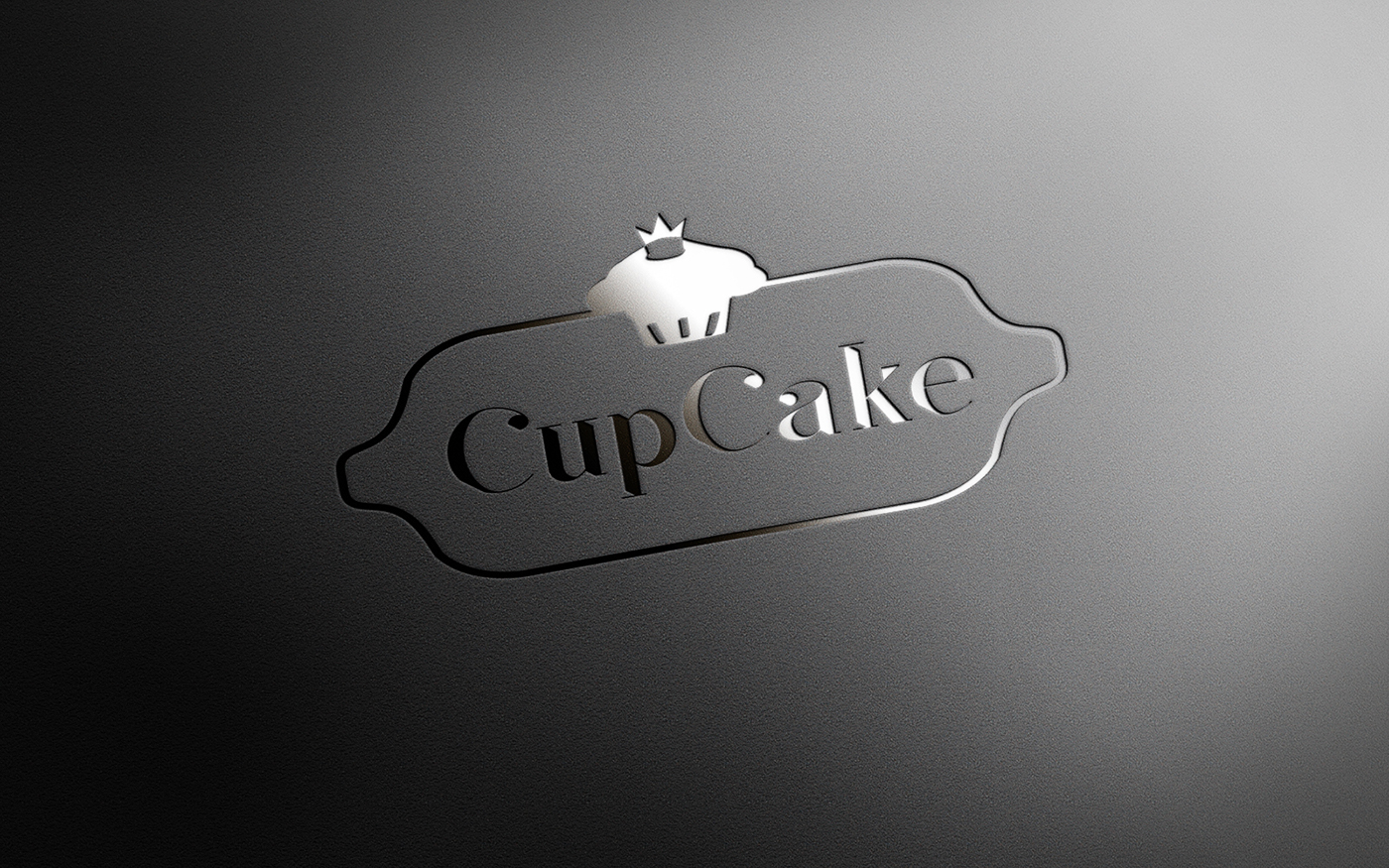 cupcake logo design stationart print pink Food  graphic