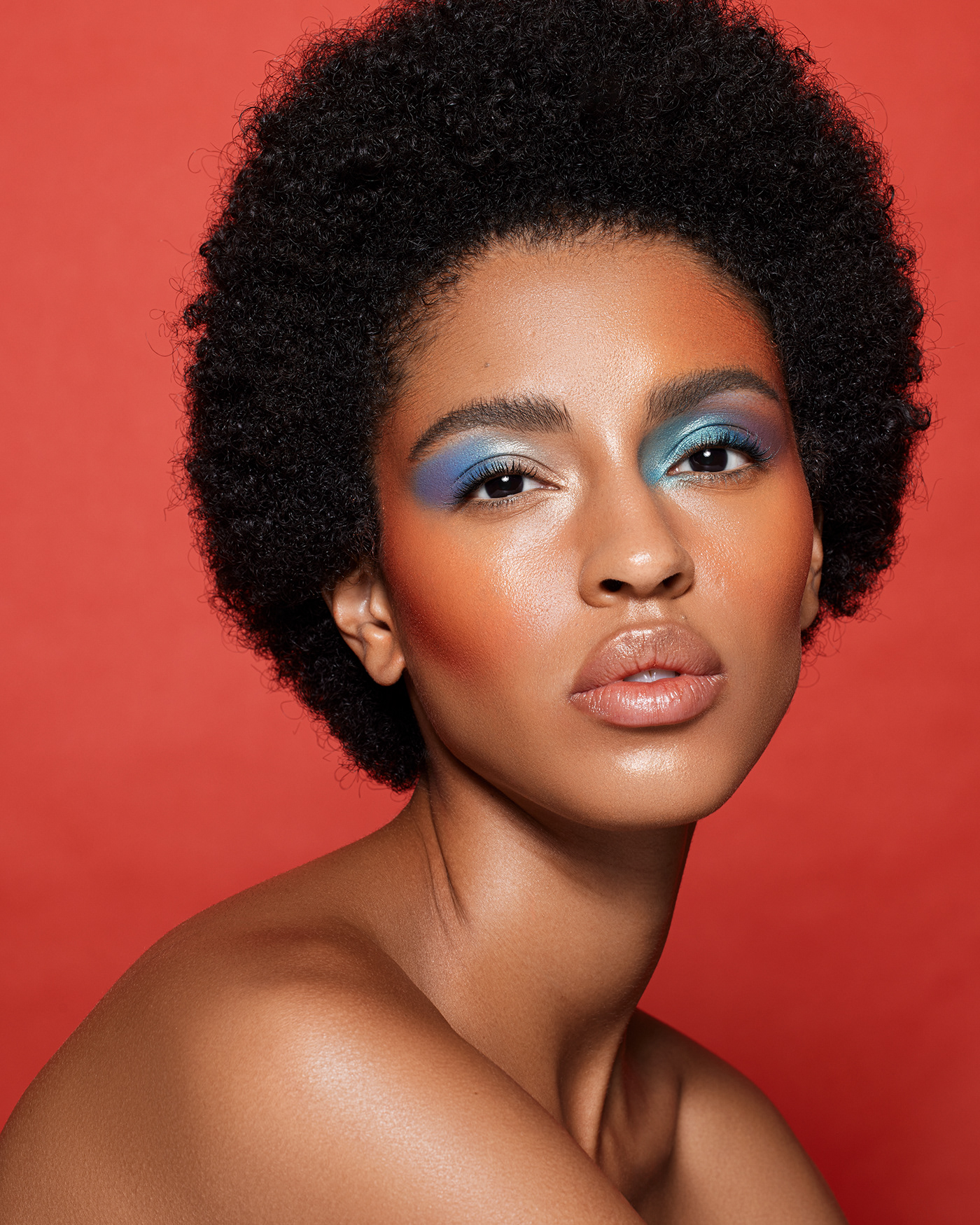 makeup beauty Fashion  editorial retouch retouching  postproduction photoshoot Studio Photography portrait