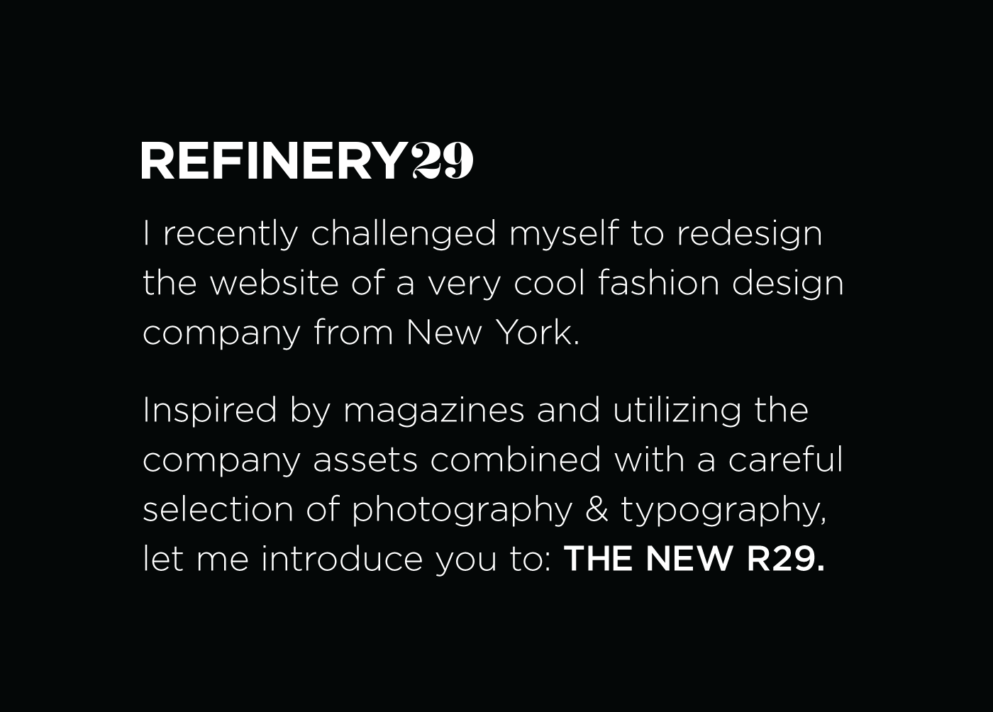 Refinery29 r29 magazine