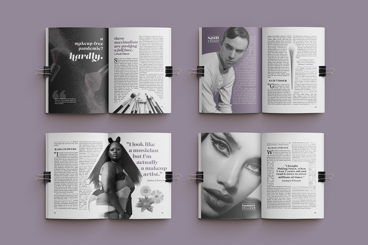 magazine Magazine design typography   print design  magazinespread