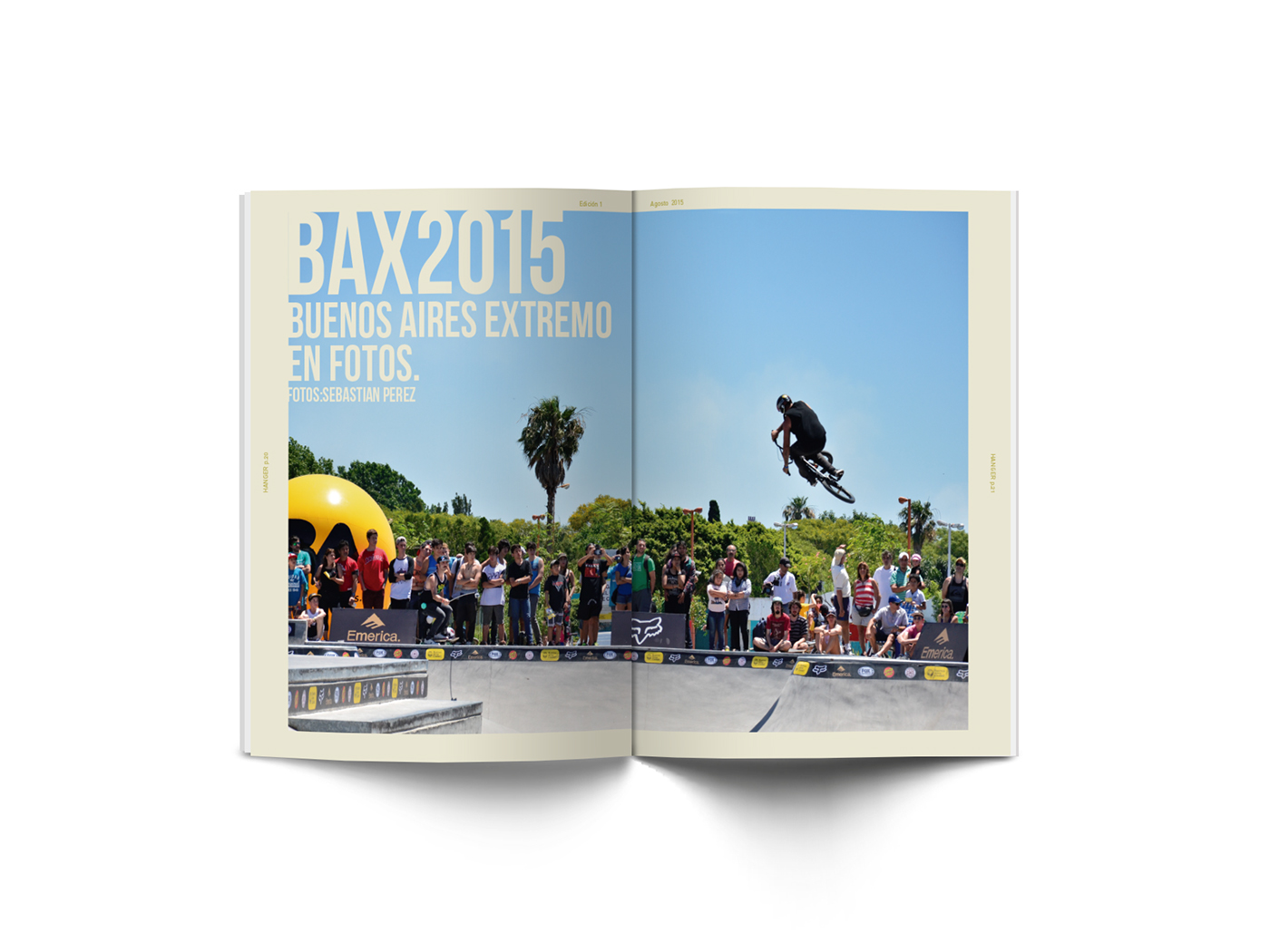 extreme mag bmx brand hanger magazine sport extreme Style minimal mag sebastian perez