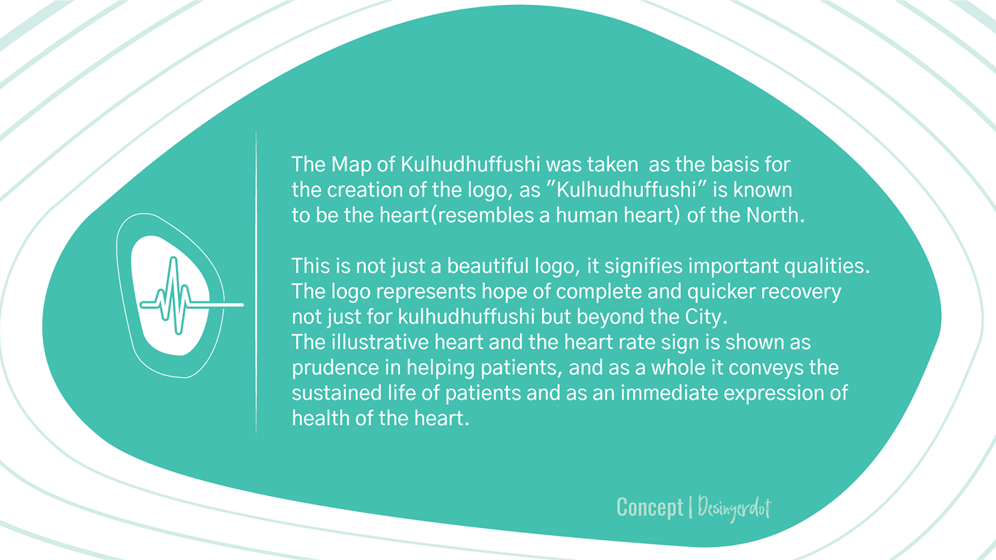 adobe illustrator concept Digital Art  Graphic Designer hospital Kulhudhuffushi Logo Design Maldives vector