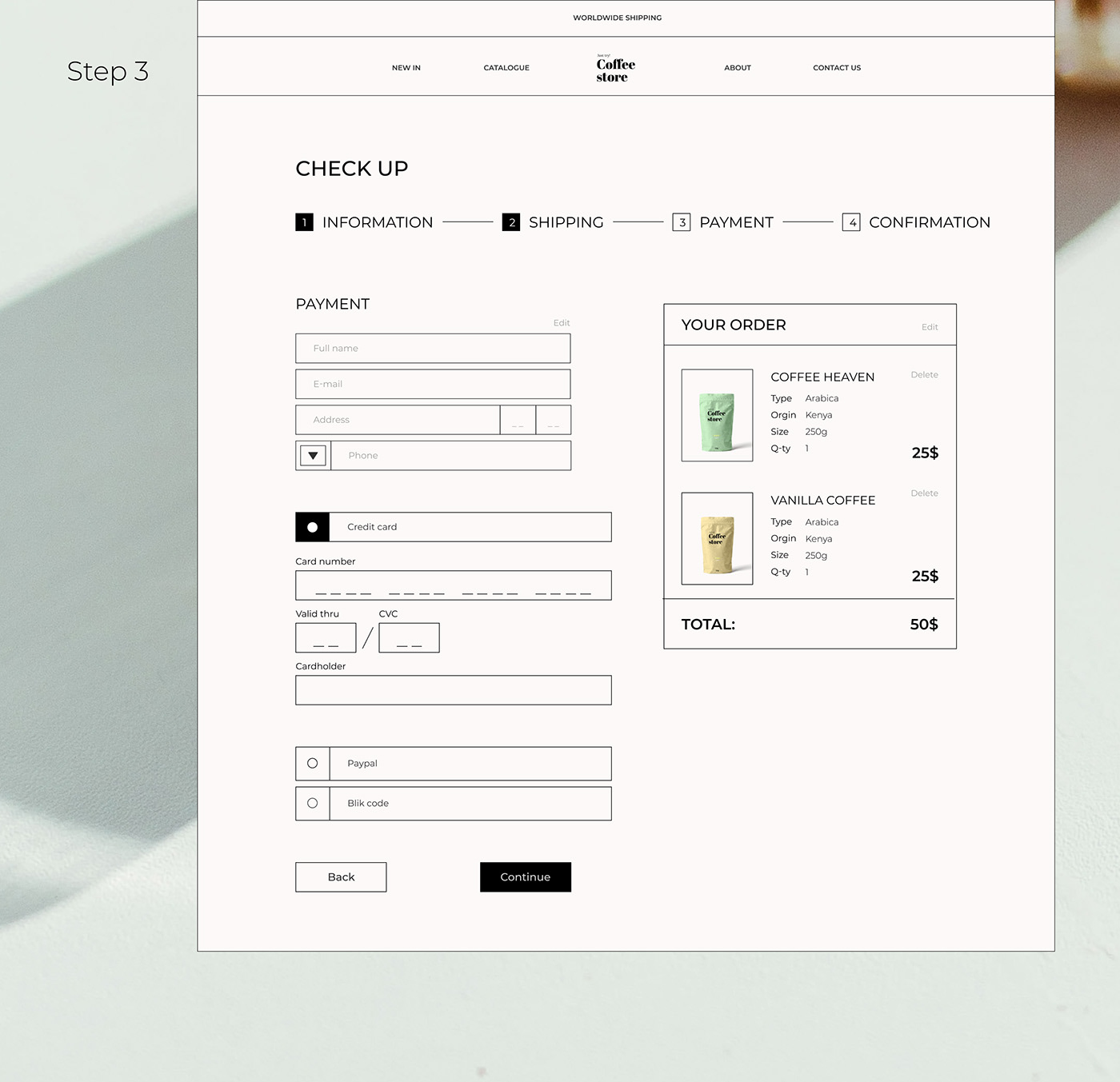 Adaptive Ecommerce mobile mobile design Responsive store UI/UX Web Design  Website online store