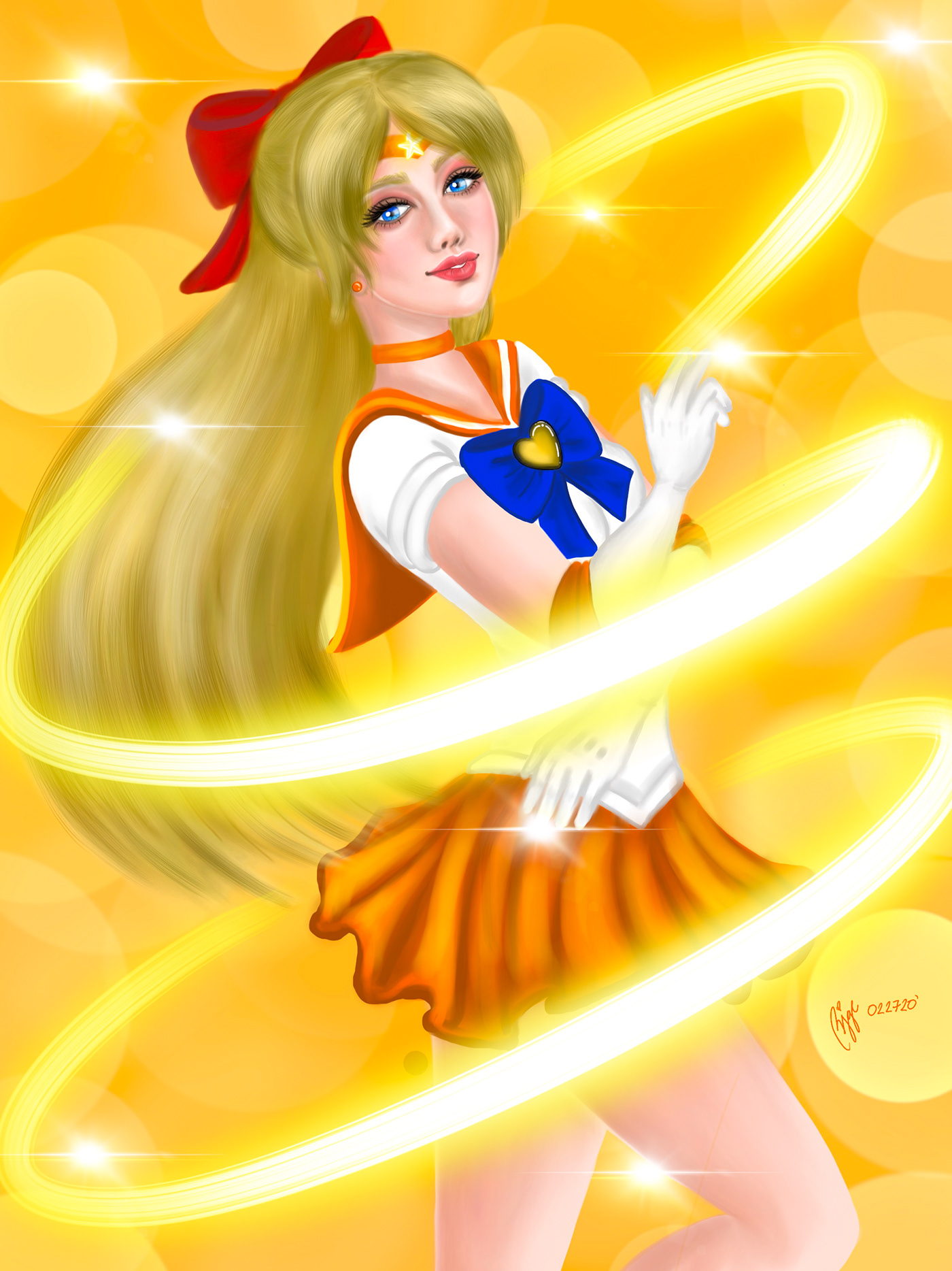 anime minako orange sailor moon Sailor Venus
