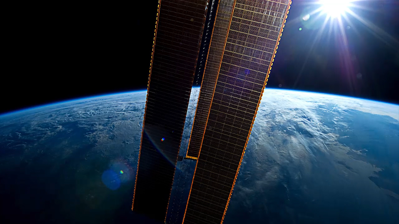 Space  iss earth planet satellite