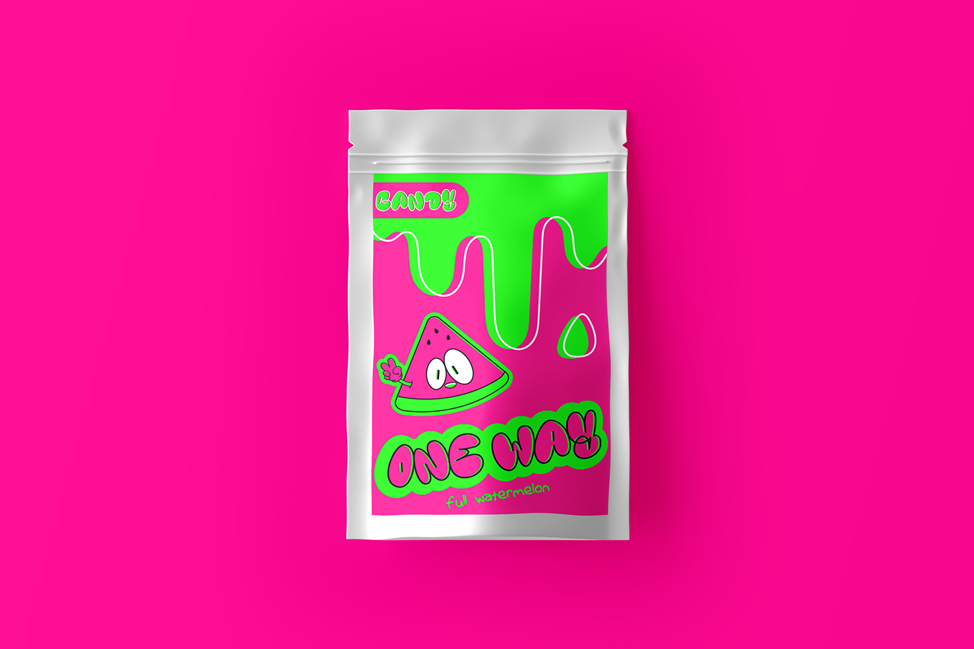 visual identity brand identity Graphic Designer adobe illustrator Brand Design logo design watermelon Fruit Candy