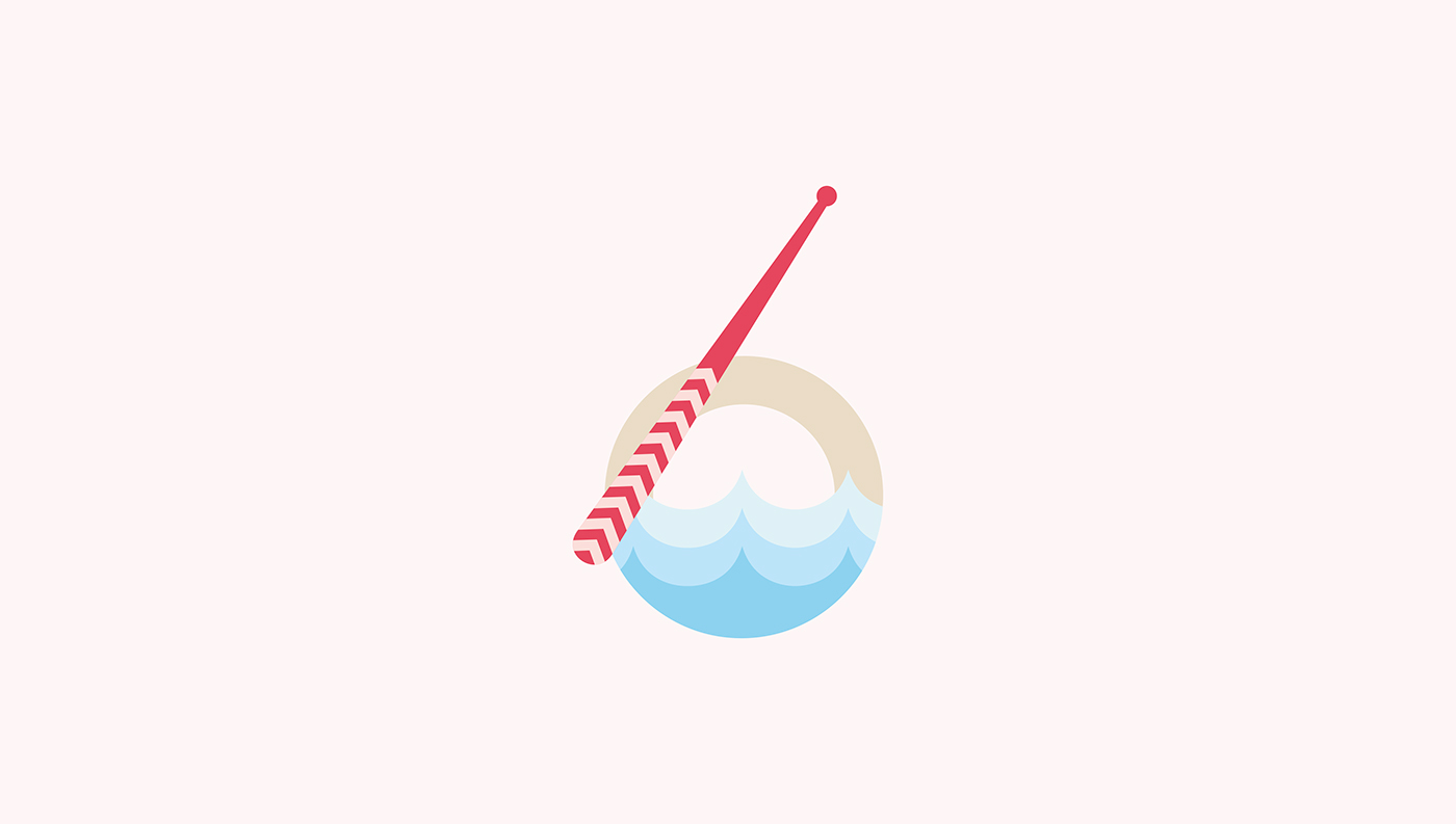 36daysoftype02 numerologia lettering travellersnumbers 36daysoftype type numbers inspire ILLUSTRATION Illustrator