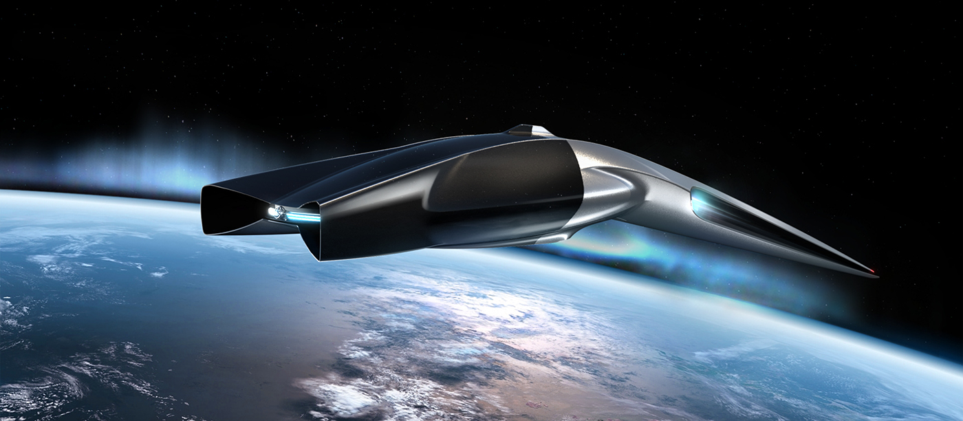 mercedes concept art concept design spaceship sci-fi Space  Digital Modeling 3D