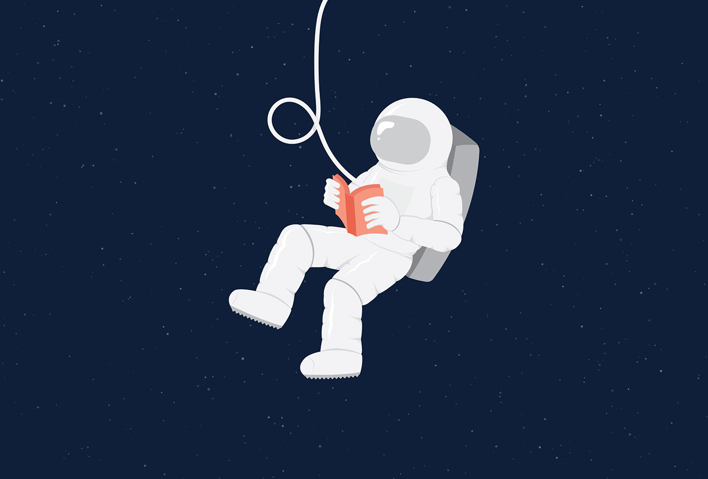 astronauta astronaut book astronaut reading Reading