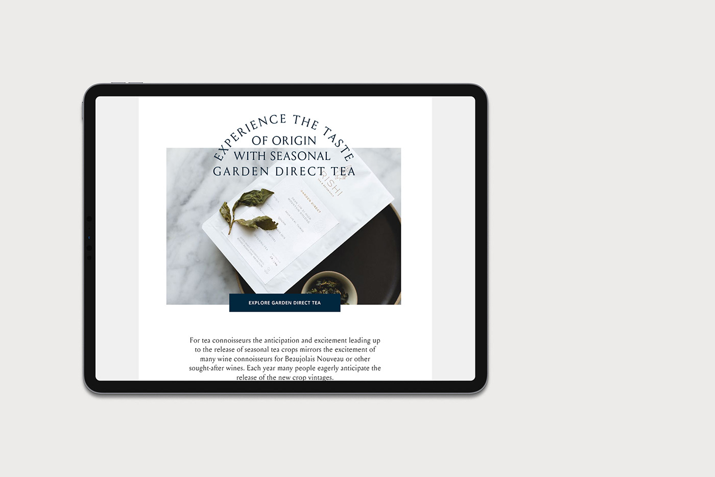 branding  Layout tea typography   UI UI/UX ux Web Design 