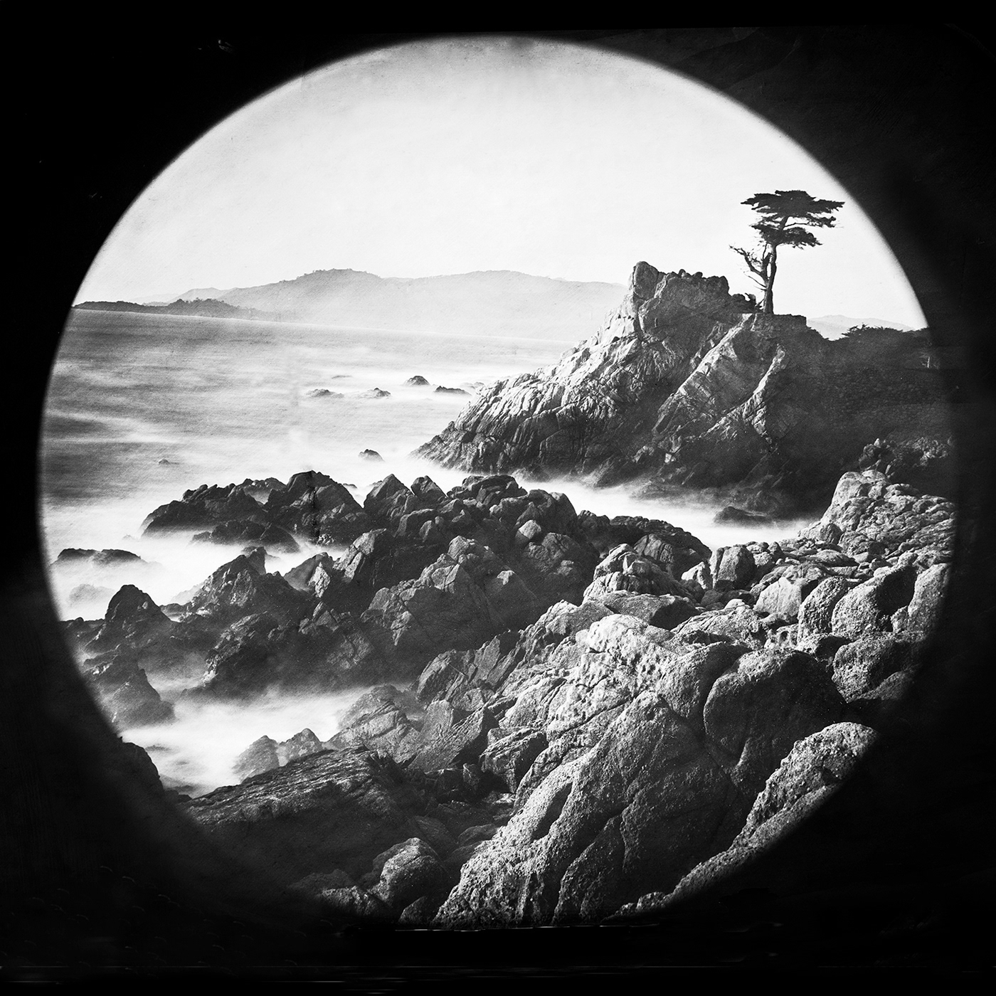 blackandwhite California Landscape largeformat longexposure petzval tintype wetplatecollodion norcal