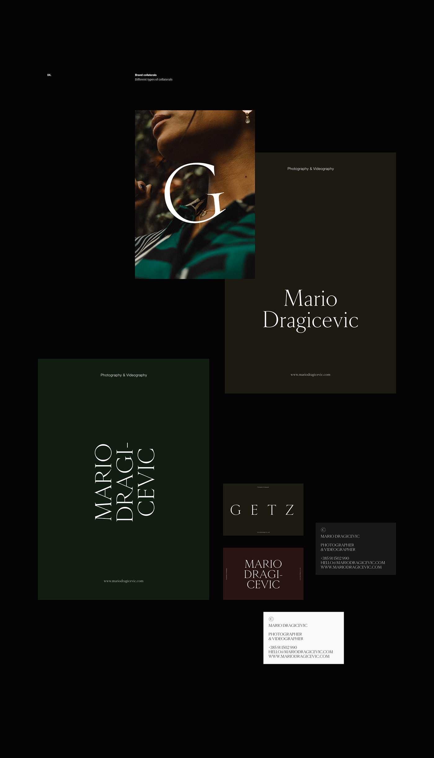 Website logo branding  interaction typography   Photography  portfolio Web Design  Responsive brand guidelines