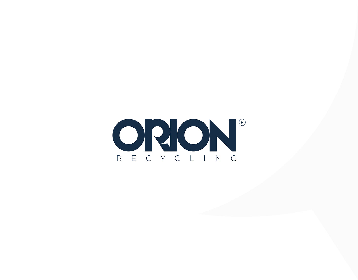 brand design graphic design  izmir logo orion recycling Turkey visual identity