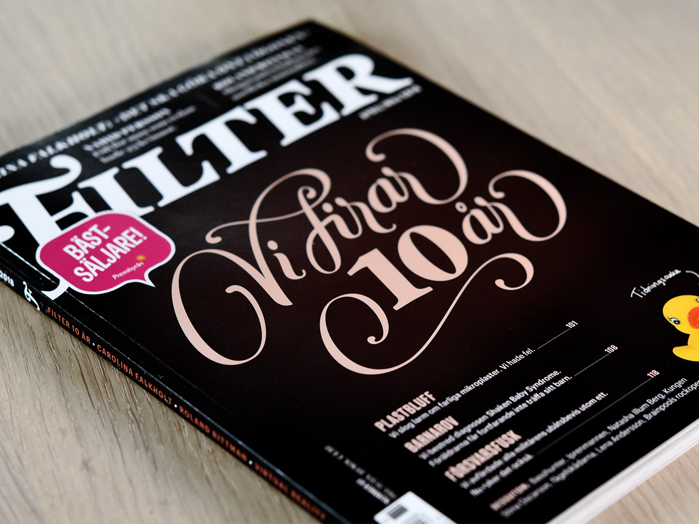 magasinetfilter filter lettering Handlettering customtype celebration typography  