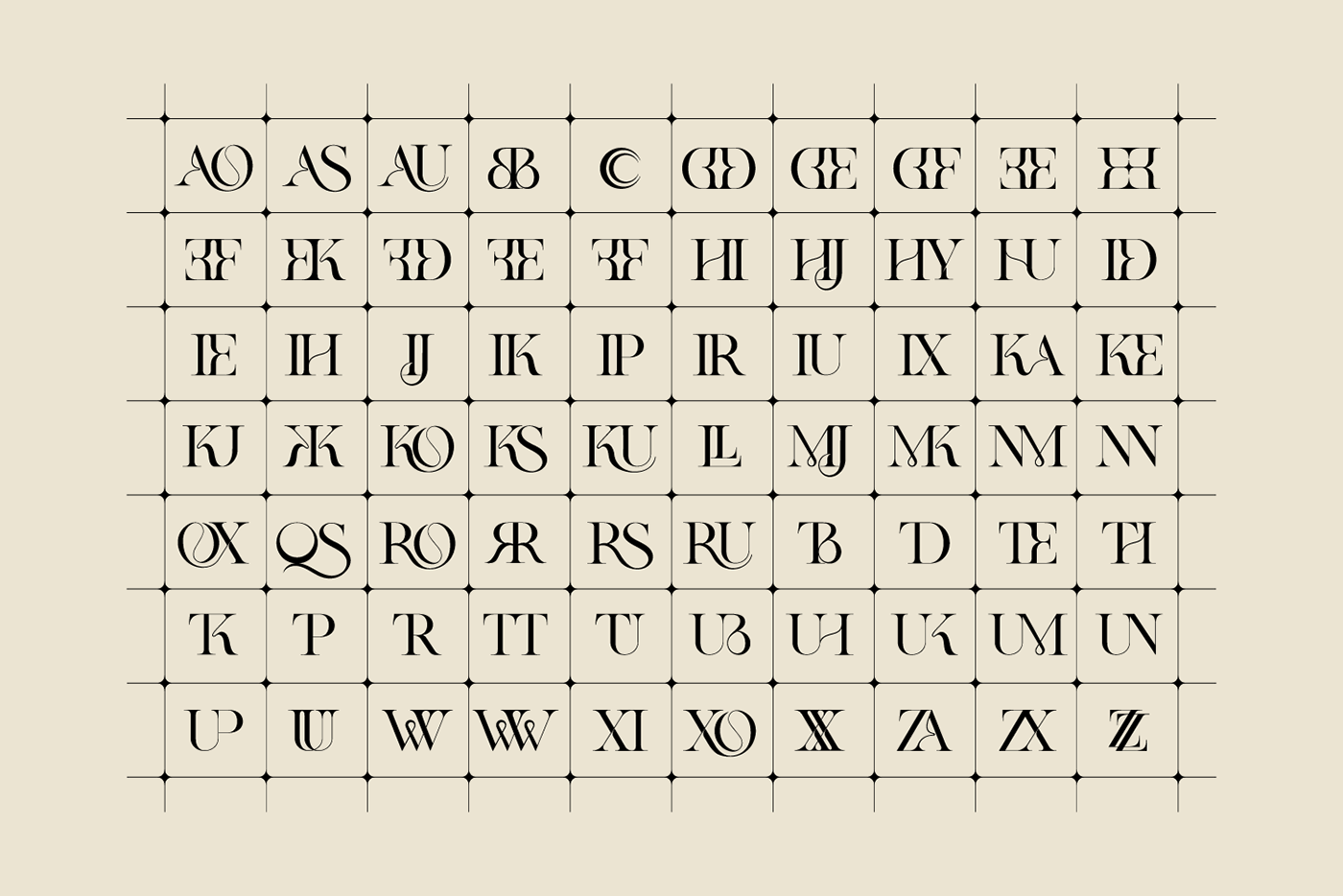 display font font type Typeface typography   ligature modern modern font serif Serif Font