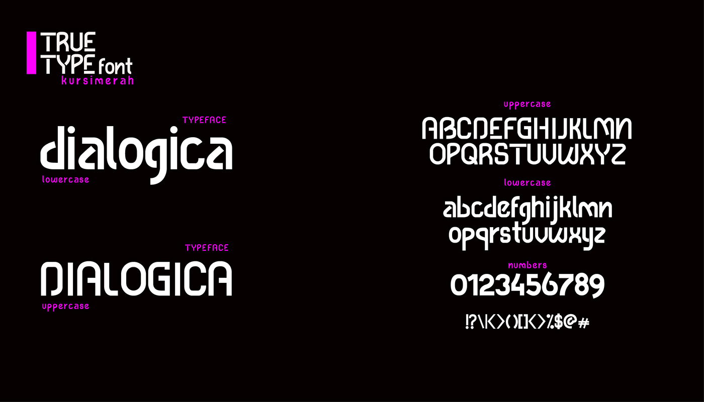 Typeface font modern font Logotype