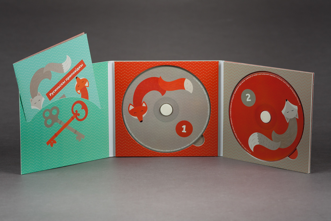 ILLUSTRATION  rusyn TALES cd cover design CD Sleeve