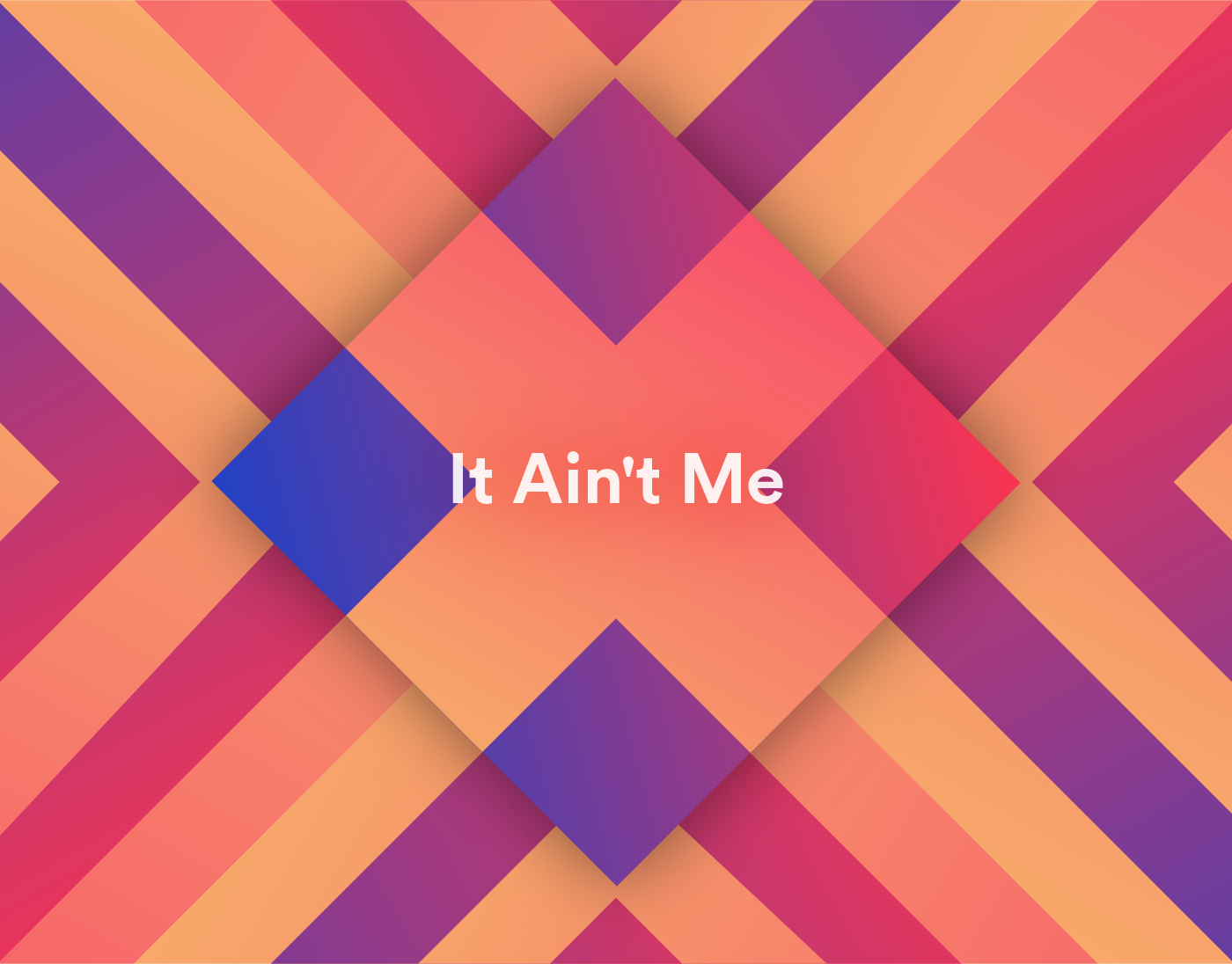 It Ain't Me It Aint Me kygo Lyrics Video motion graphics  selena gomez songs