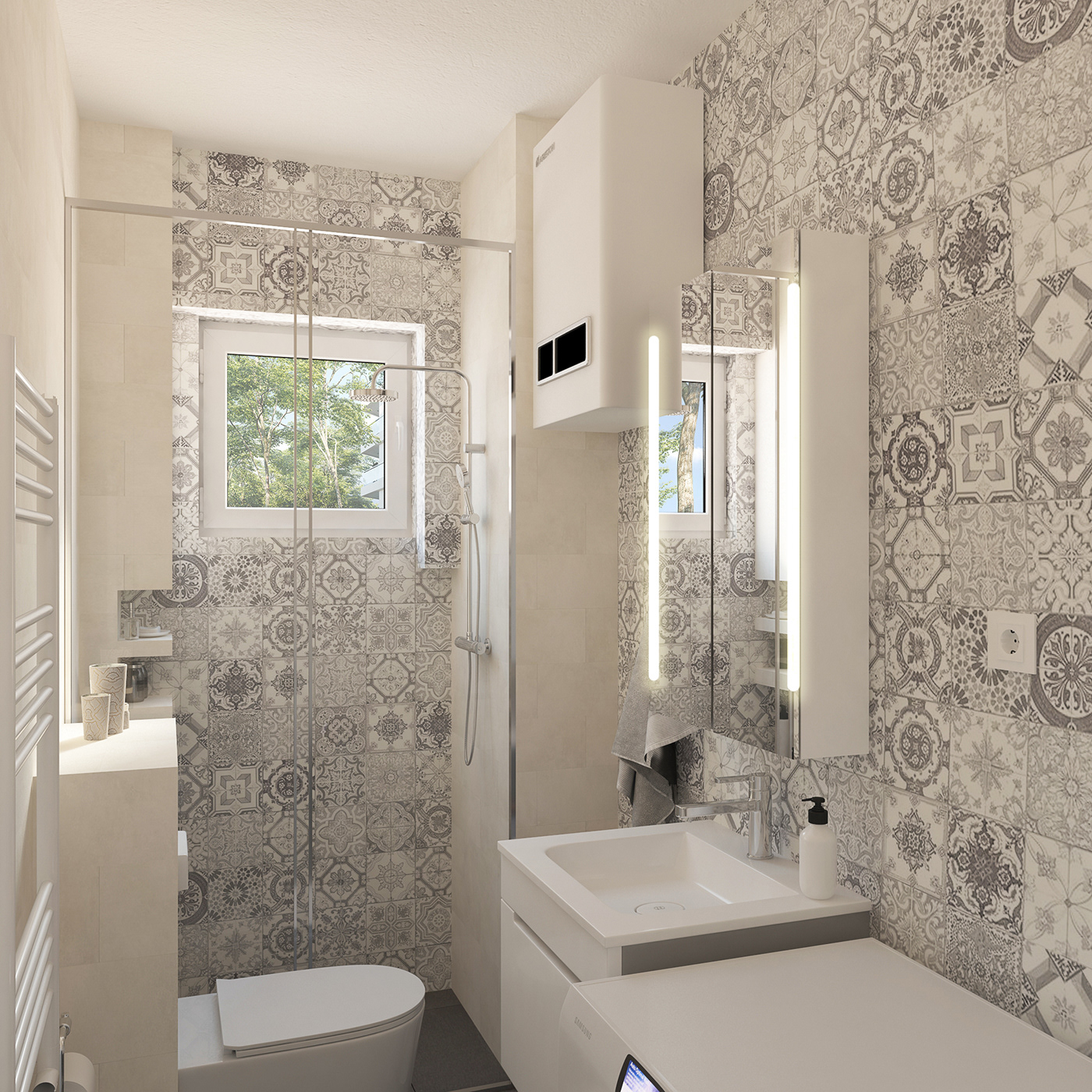 interior design  bathroom Render rendering visual Visualiztion design model Interior CGI