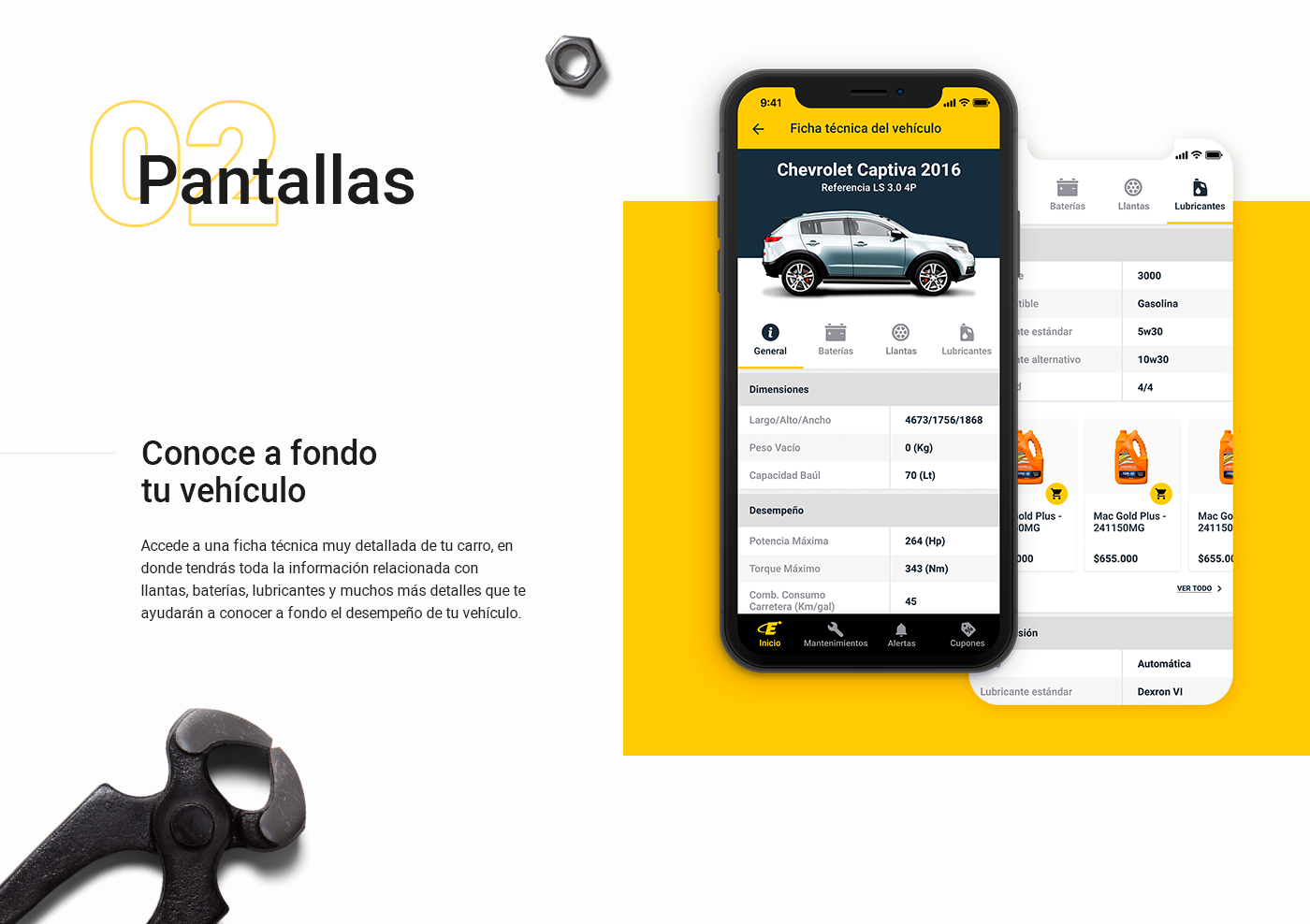 car management UI ux mobile app clay iphone Onboarding Interface