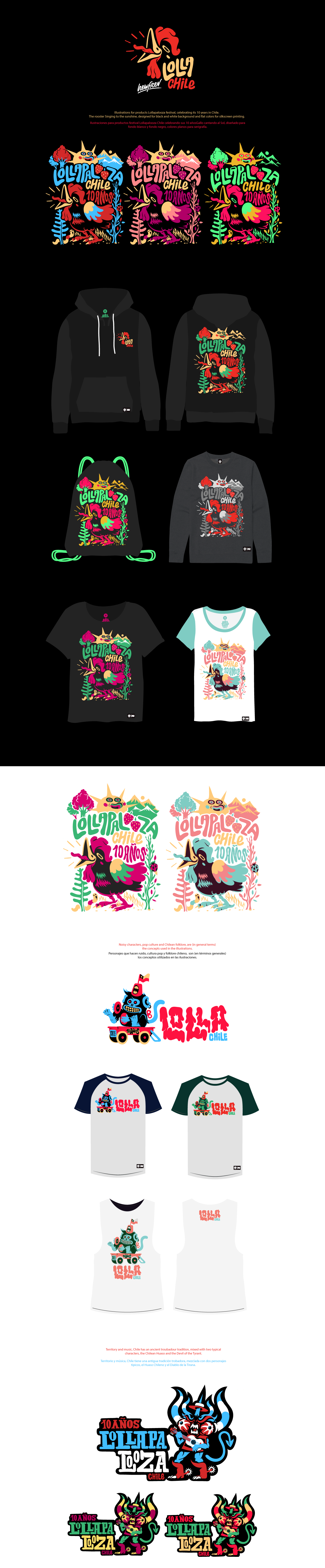 brands characters clothes Clothing logos lollapalooza Merch merchadising shirt tshirts