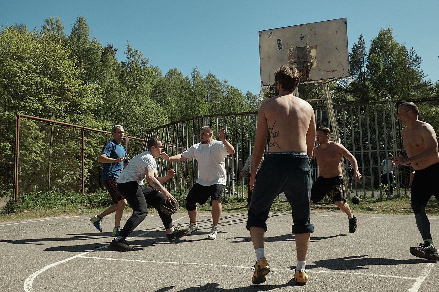 basketball court ivandelpro lifestyle photographer Russia Saint-Petersburg sport