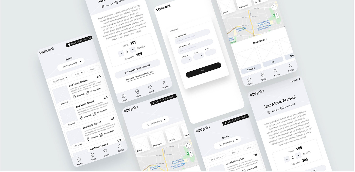 Prototyping UX Wireframes