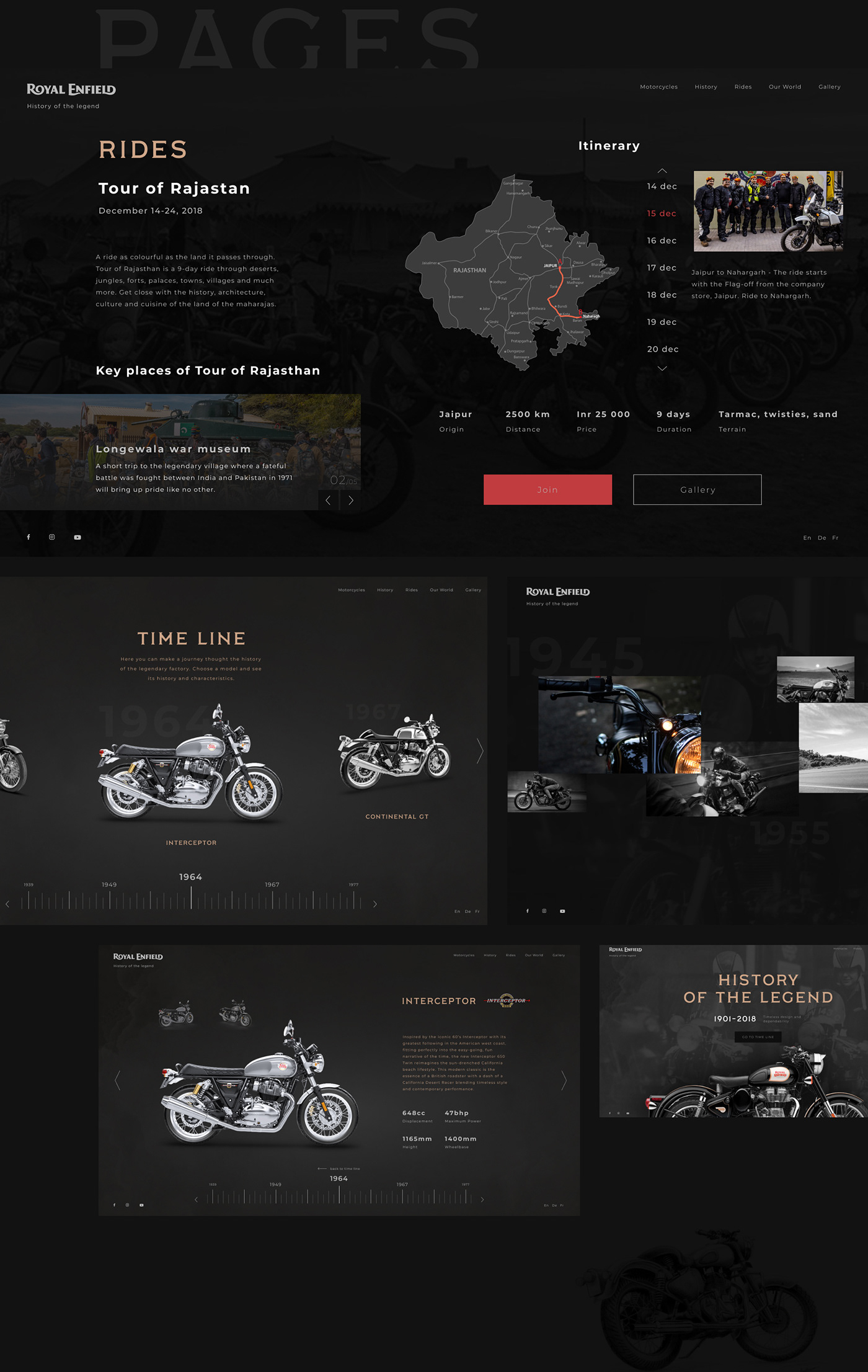 dark Figma history Mobile app motorbike rebranding UI/UX user interface Web Design  redesign
