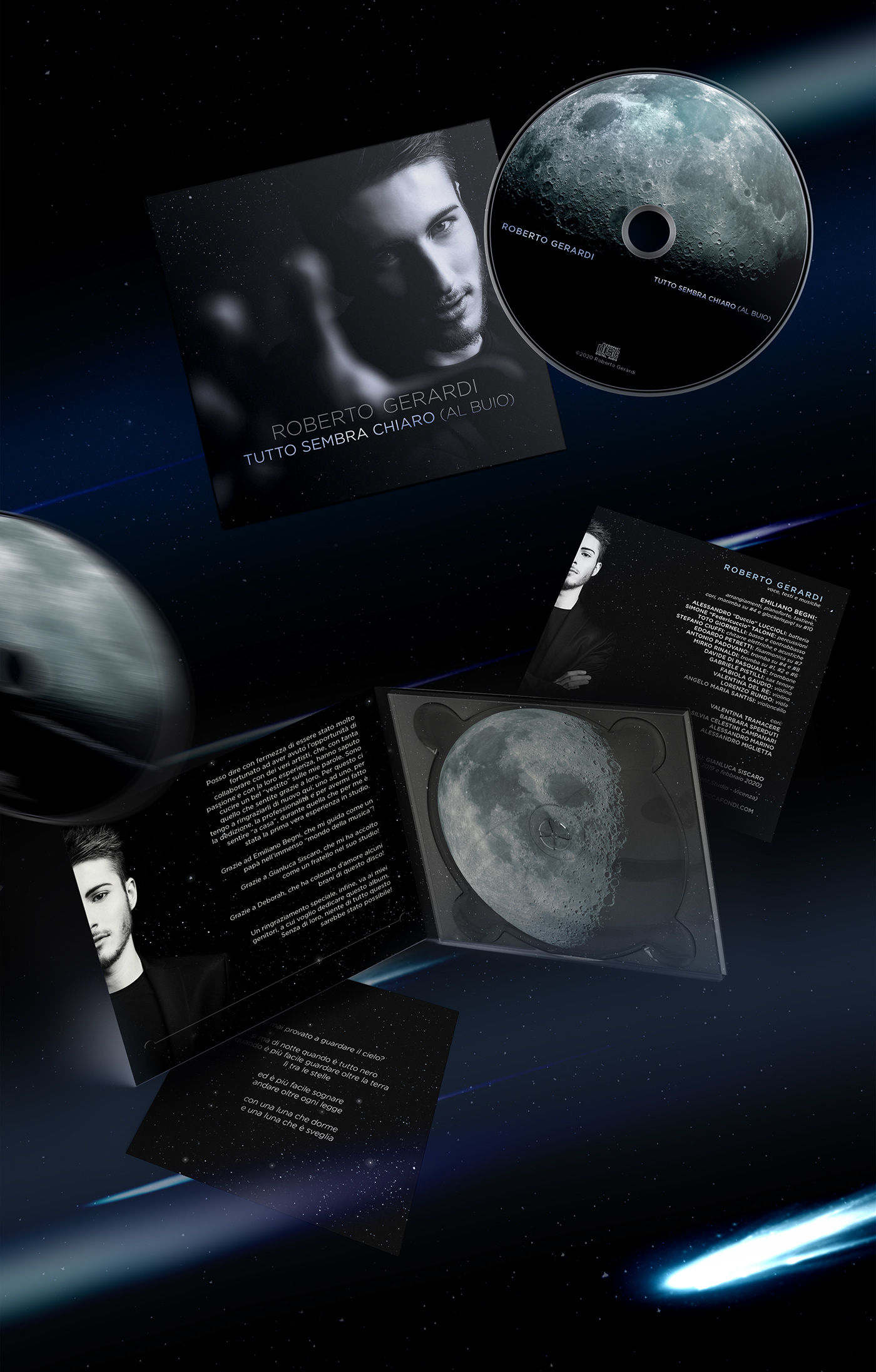 Album cd design editoriale grafica graphic design  music progettazione