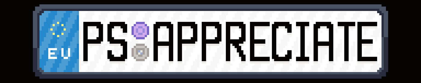 font license plate numberplate pixel Pixel art Typeface free gta Retro rockstar games