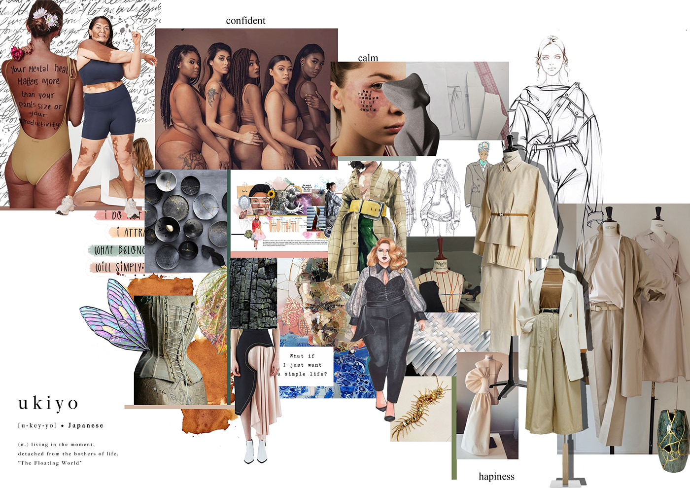 moodboard storyboard colorboard inspiration themeboard Fashion  trend Digital Art  fashionforcasting Reserchboard