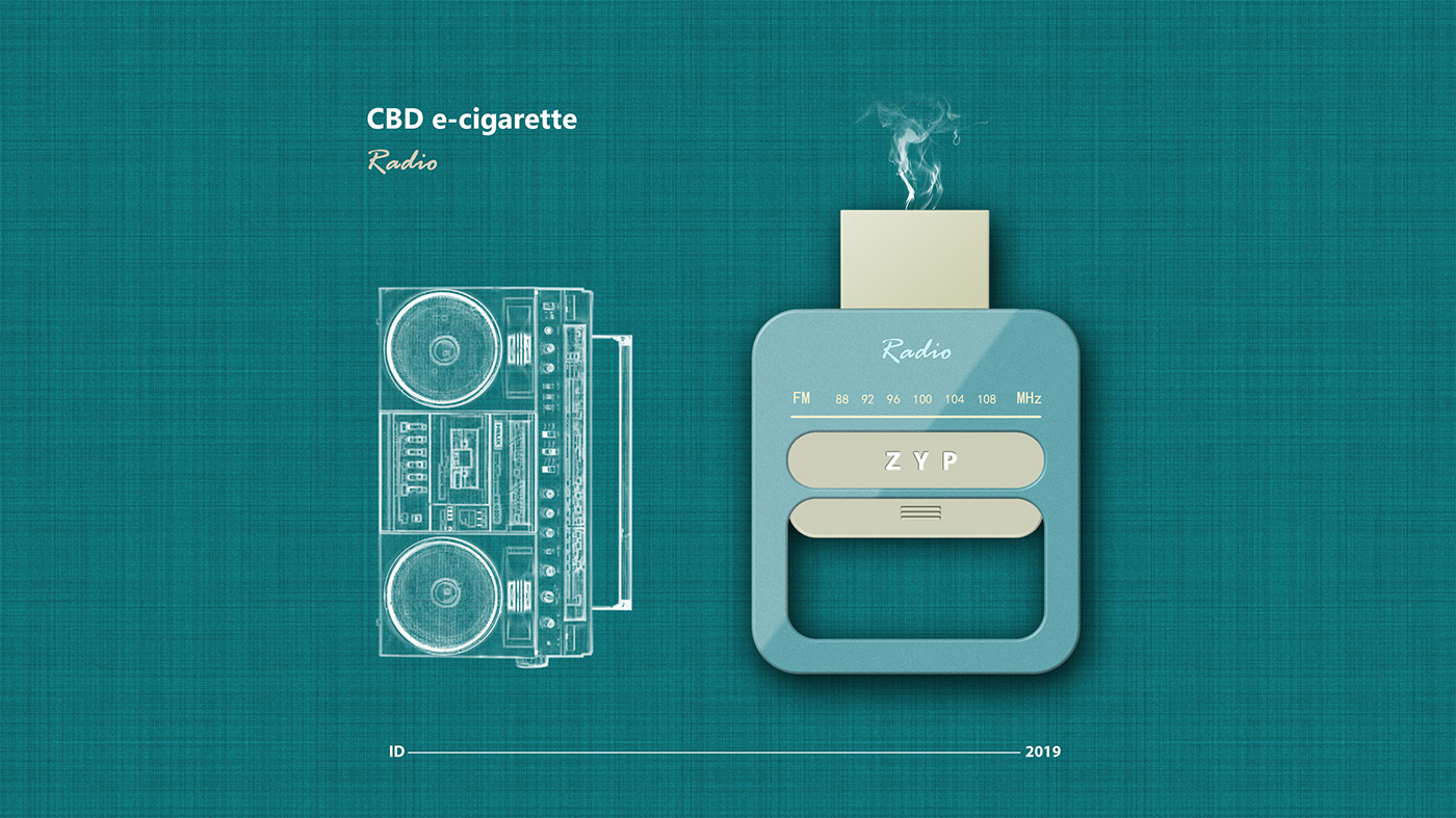 CBD e-cigarette 电子烟
