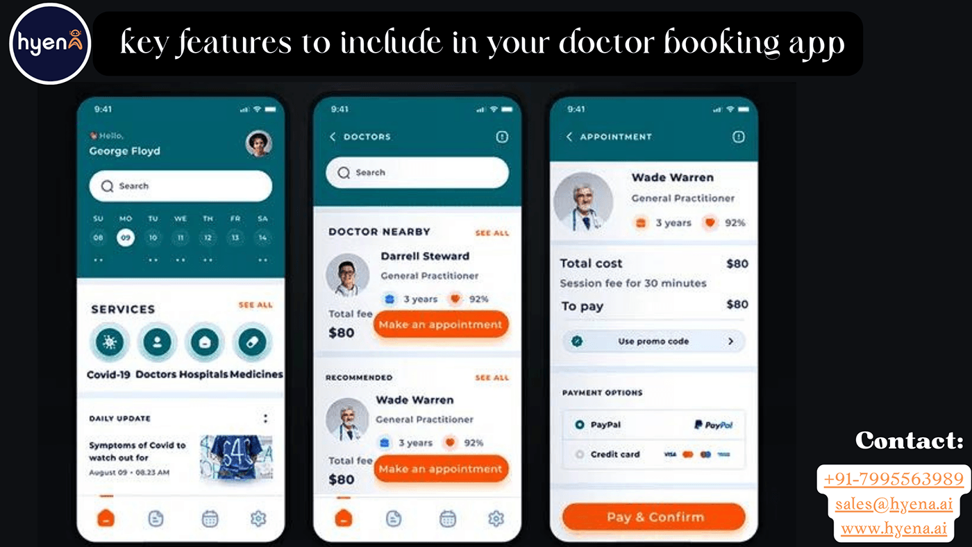 app design doctor app development
